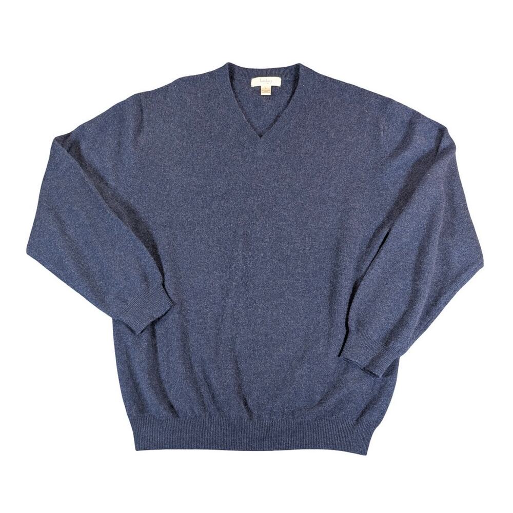 Turnbury 100% Cashmere V Neck Sweater Men’s L